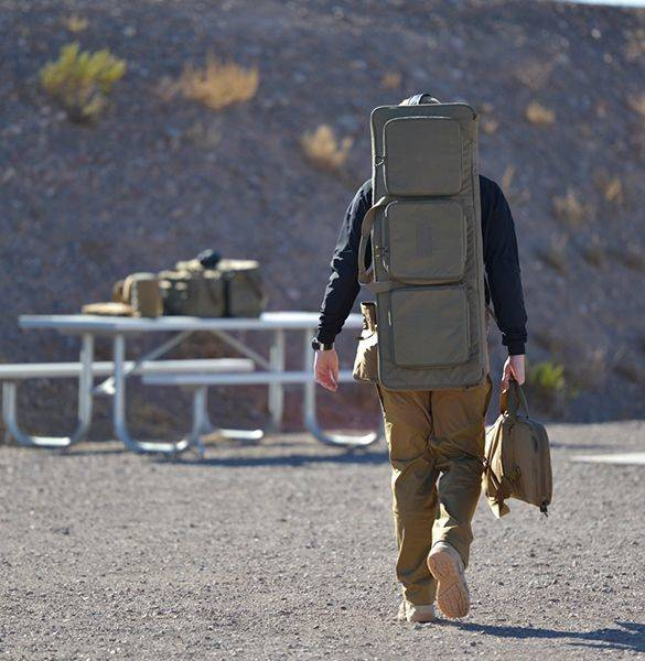 DOUBLE UPPER RIFLE BAG 18® - CORDURA® - Helikon-Tex® - OLIVE GREEN