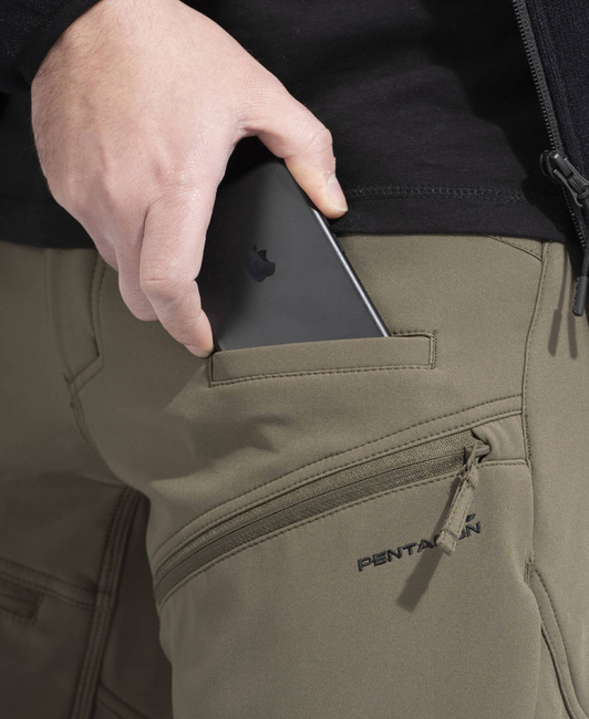 PANTS - "RENEGADE TAIGA" - PENTAGON® - BLACK - LENGTH 32″