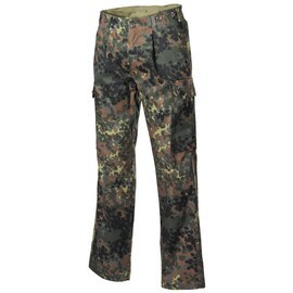 PANTALONI TACTICI GERMANI, BW CAMO 5 COLORS - MARIME MARE - MFH