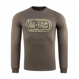 BLUZA RAGLAN CU LOGO - DARK OLIVE - M-TAC