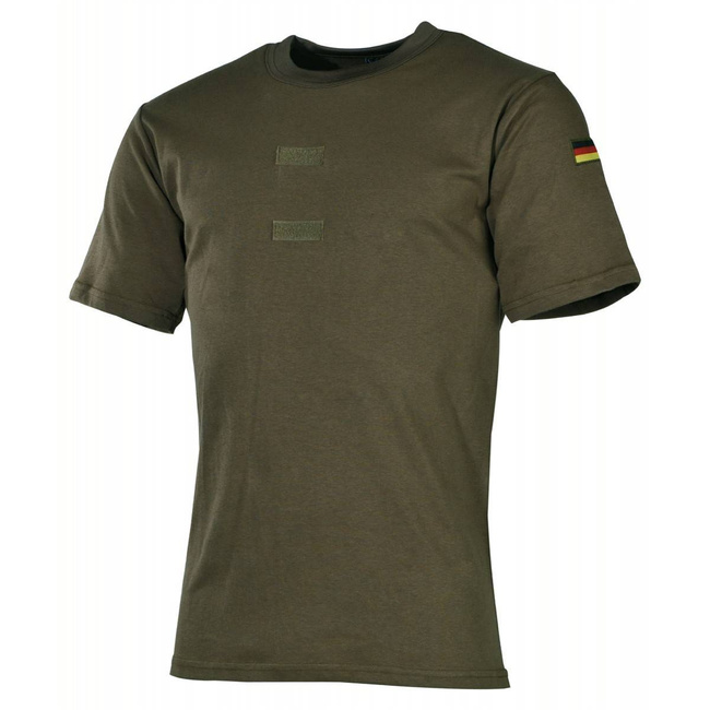 BW T-Shirt Tropics, OD green, w/nationality badges