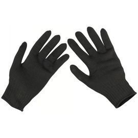 Manusi model Security, de culoare neagra cu protectie antitaiere