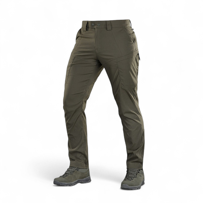 Pantaloni tactici Sahara Flex - Olive inchis - M-Tac