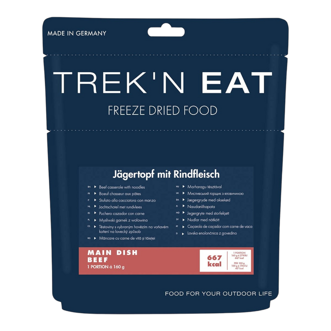 Carne de vita cu noodles, Trek n Eat