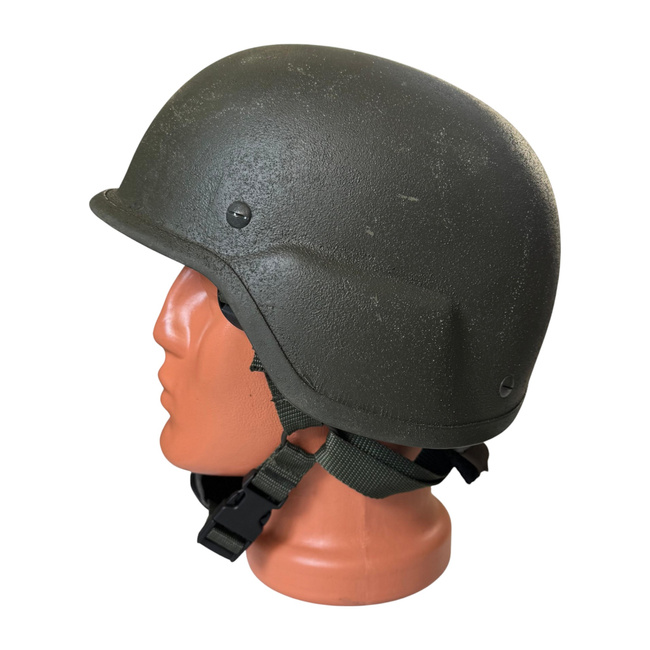 Casca de protectie balistica din Kevlar - Surplus Militar Fortele Armate Romane - Verde OD - Ca noua