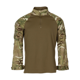 BRITISH UNDER ARMOUR SHIRT - UBAC - MTP CAMO - MILITARY SURPLUS - LIKE NEW