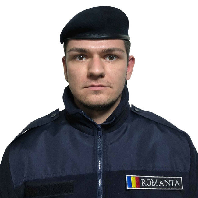 Bereta Bleumarin fara insemn - MAPN (serviciul de justitie militara)