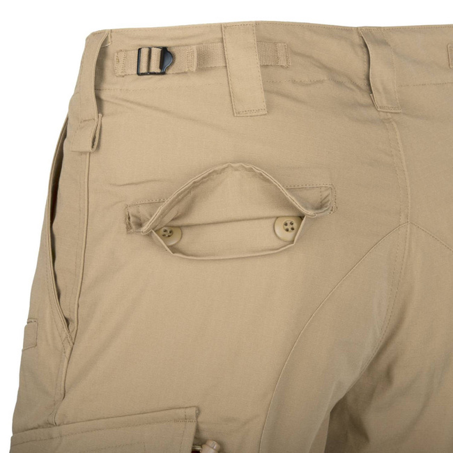 CPU SHORTS - COTTON RIPSTOP - Helikon-Tex - KHAKI