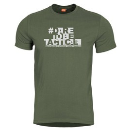 T-SHIRT - AGERON HASHTAG - Pentagon® - OLIVE GREEN