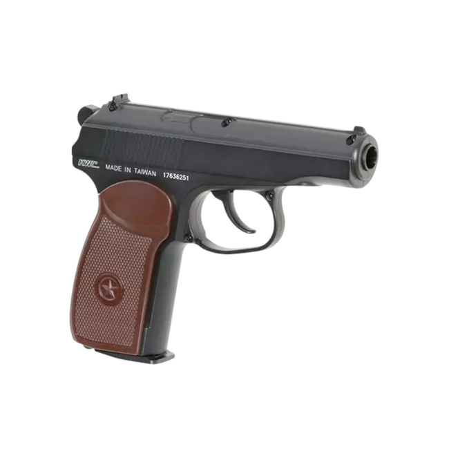 REPLICA PISTOL SOVIETIC PM MAKAROV CO2 - NEGRU - KWC