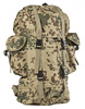 RUCSAC GERMAN ARMY COMBAT 65L 3-culori TROPICAL CAMO