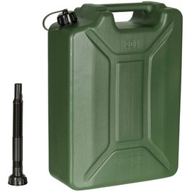 Canistra din plastic, verde OD, 20 L