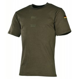 BW T-Shirt Tropics, OD green, w/nationality badges