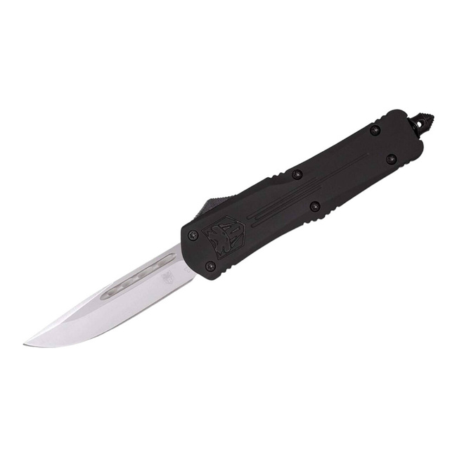 AUTOMATIC KNIFE LARGE GREY FS-3 DROP - COBRATEC