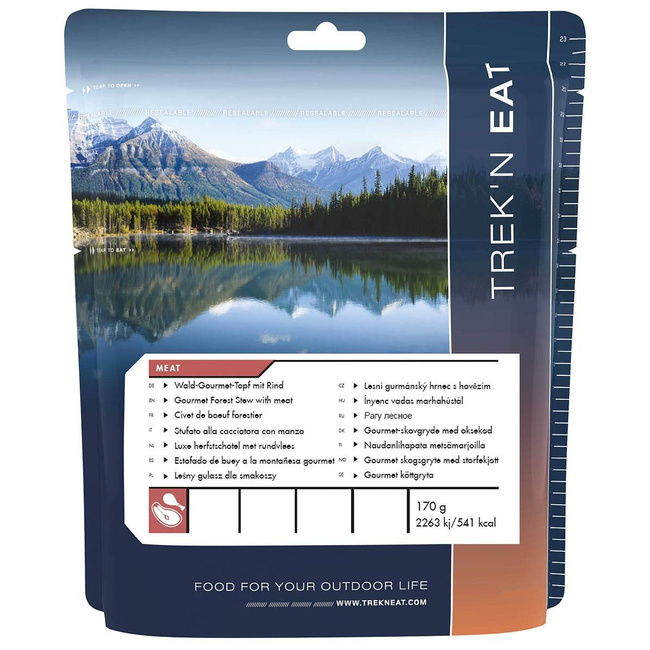 Trek 'n Eat, Gourmet Forest Stew with beef