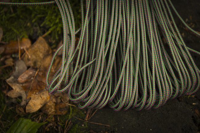 Paracord - Tactical 275 Cord (100ft) - Negru - Helikon