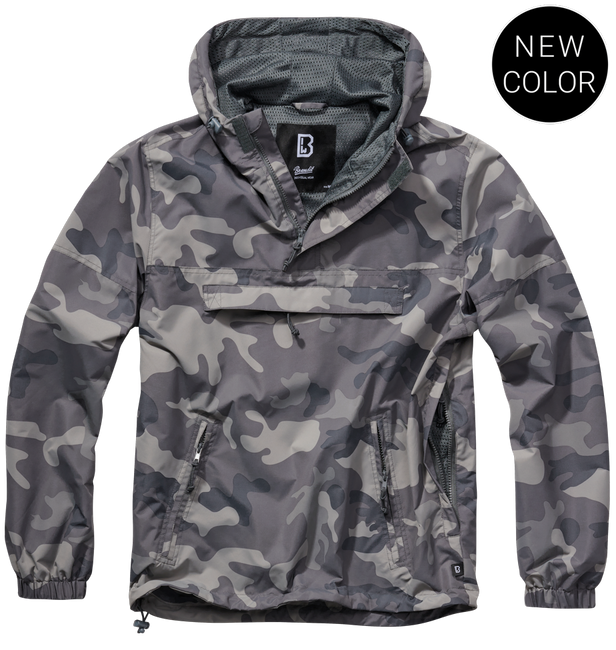 SUMMER WINDBREAKER - GREY CAMO - BRANDIT