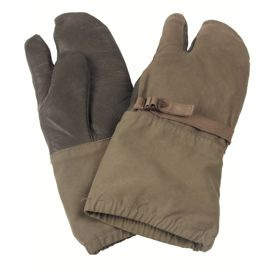 BW gloves, with liner, OD green, used