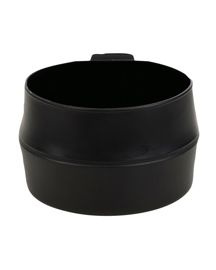 COLLAPSIBLE CUP - FOLD-A-CUP - BLACK - 600 ML