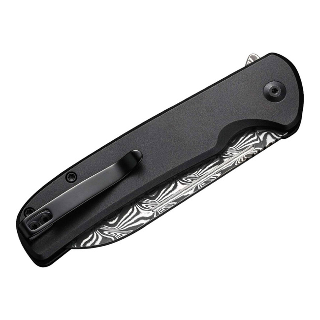 CUTIT DAMASCUS CHEVALIER II ALUMINUM NEGRU - CIVIVI