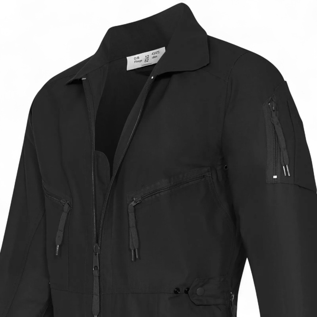 German flight coverall - Black - Mil-Tec