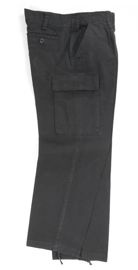 PANTALONI GERMAN MOLESKIN BLACK FIELD PANTS STONE-WASHED