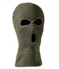 BALACLAVA ACRYLIC 3-HOLE OLIV