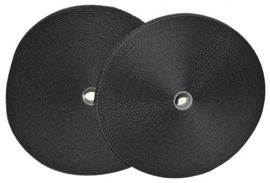VELCRO 20 MM / 25 M negru