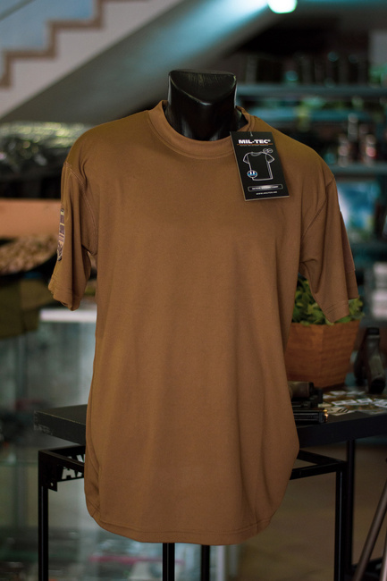 TRICOU TACTIC CU USCARE RAPIDA - COYOTE - MIL-TEC