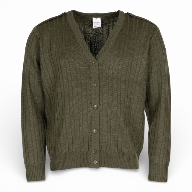 Vesta tricotata CZ - Model M 97 - Surplus Militar Armata Cehiei - Verde OD - Ca Noua 