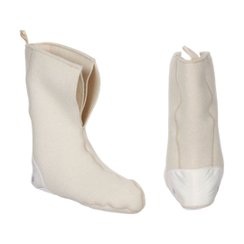 Captuseli interioare tip Mukluk (inner shoes) - Surplus militar de la armata canadiana - Albe - Ca noi