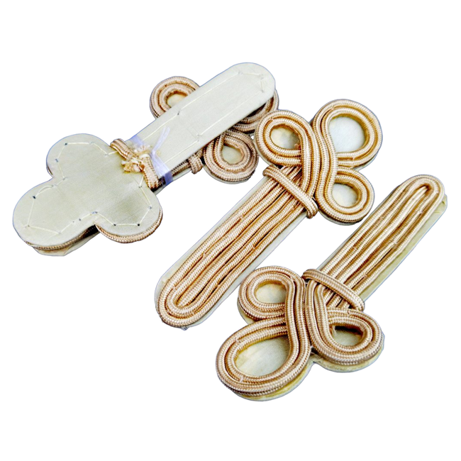 Grade militare de ceremonie cu impletitura (set 2 buc) - perioada RSR - Armata Romana