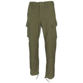 PANTALONI SOFTSHELL - VERDE OD