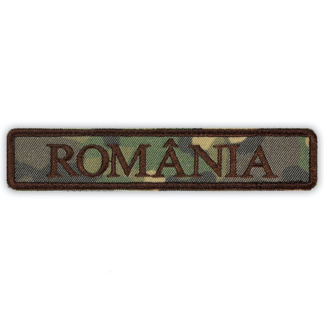 ECUSON ROMANIA COMBAT FORTE TERESTRE 15 x 2.5cm