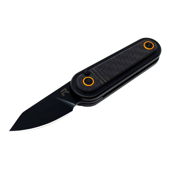 EDC KNIFE SPIRIT ALUMINUM CF BLACK - REVO