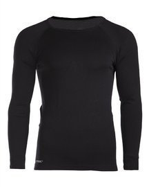 Tricou cu maneca lunga Mil-Tec® Sports, Negru