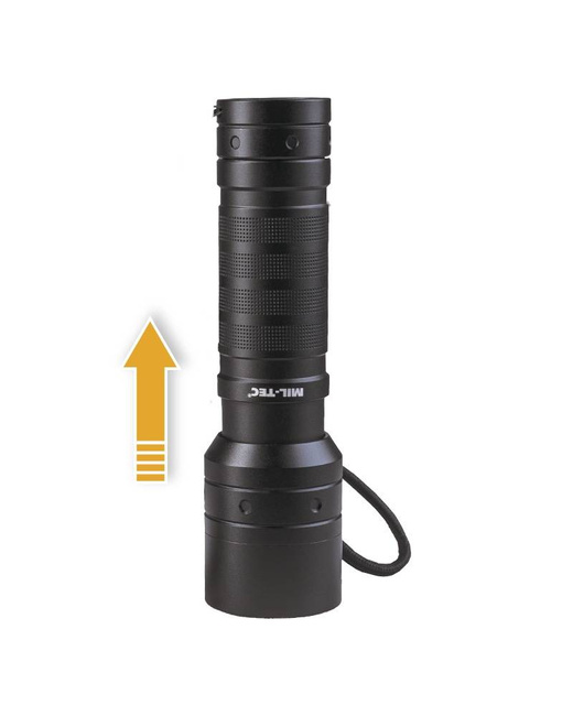 LANTERNĂ MISSION 520 - NEAGRA - MIL-TEC