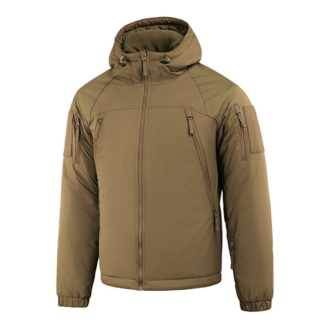 Jacheta de iarna pentru temperaturi de pana la - 20 de grade Celsius - Alpha Gen.III Pro Primaloft - Coyote - M-Tac