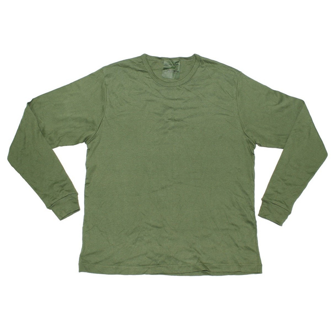 BLUZA BRITANICA - MANECA LUNGA - VERDE OD - SURPLUS MILITAR - UZAT