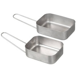 Set de masa - Surplus militar olandez -  otel inoxidabil, uzat