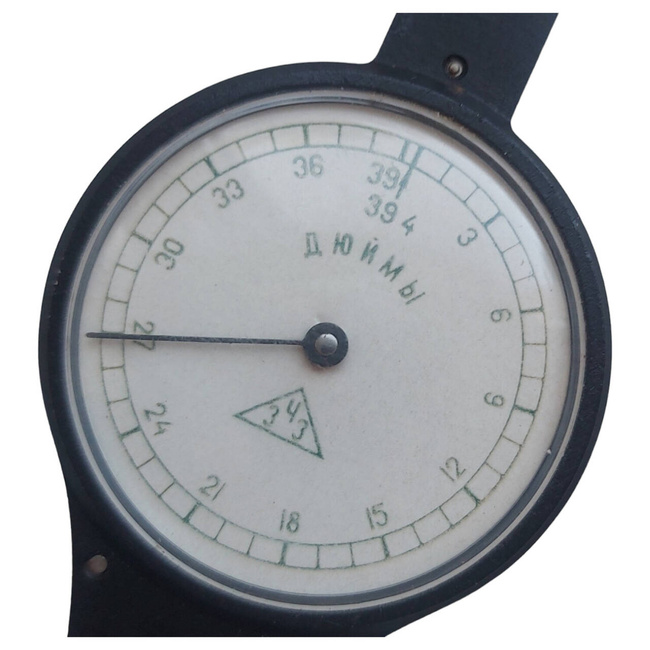 CURBIMETRU MILITAR VINTAGE (OPISOMETRU) ZCHZ - SURPLUS MILITAR ARMATA SOVIETICA - ANII ‘70 - CA NOU