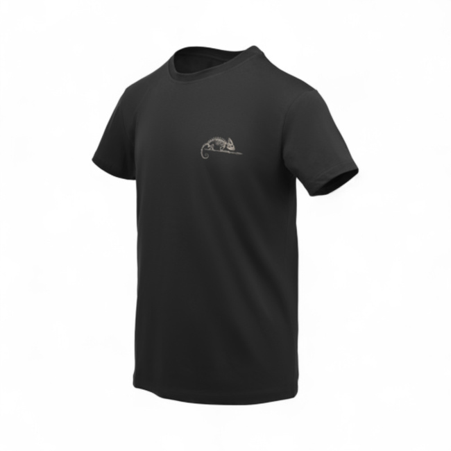 Tricou clasic cu logo - Helikon-Tex - Negru - Helikon-Tex
