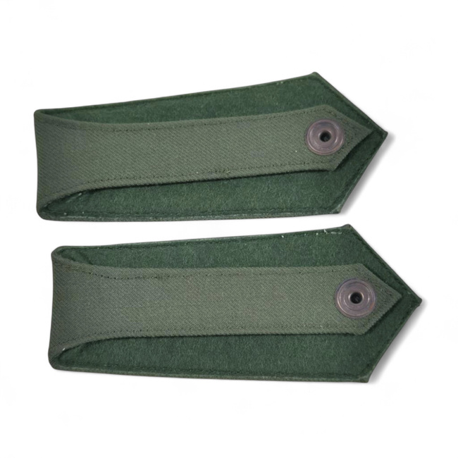 PERECHE EPOLETI POLITIE - 4 STELE - VERDE OD/AURIU- FORTELE DE ORDINE FEDERALE ALE GERMANIEI DE VEST - BW - CA NOI