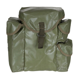 GEANTA DIN PVC PENTRU MASCA DE PROTECTIE - SURPLUS MILITAR ARMATA POLONIEI - VERDE OD - CA NOUA