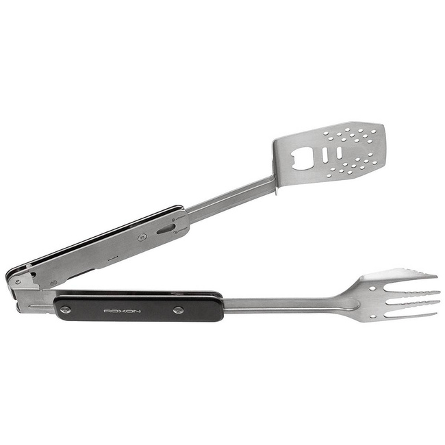 ROXON BBQ MULTIFUNCTION SET "MBT MINI" - 4 IN 1 - BLACK