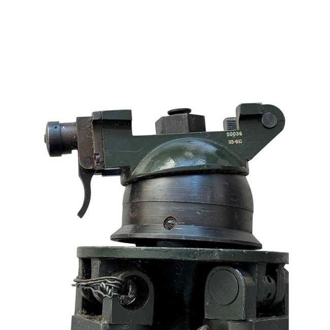 TELEMETRU STEREOSCOPIC CU CUTIE METALICA DE TRANSPORT, BARA DE MASURARE SI TREPIED - WWII - SURPLUS MILITAR AUTENTIC ROMANESC - DECO/IN STARE BUNA