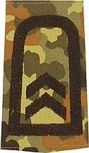 EMBLEMA - GERMAN ARMY FLECKTARN CAMO/BLACK SHOULDER LOOPS ´OBERFELDWEBEL´