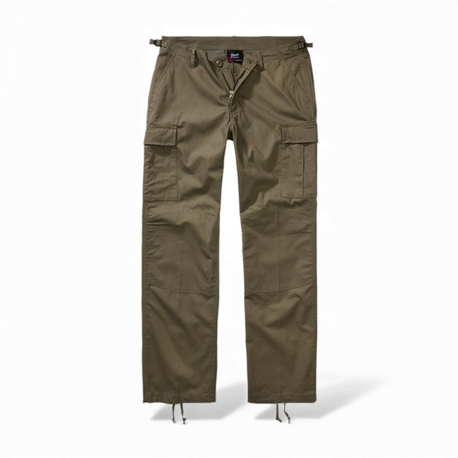 Womens BDU Pants - Ripstop - Olive Green - Brandit