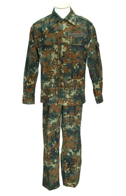 COSTUM GERMAN GENUINE FLECKTARN CAMO FIELD SUIT