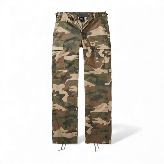 Pantaloni BDU pentru femei - Ripstop - Light Woodland Camo - Brandit